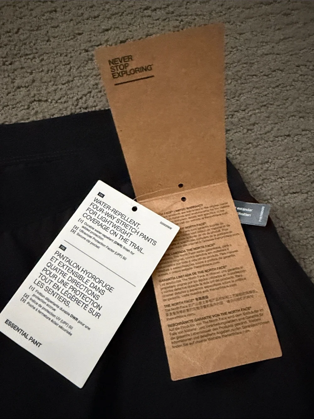 The North Face Men's Black Athletic Joggers